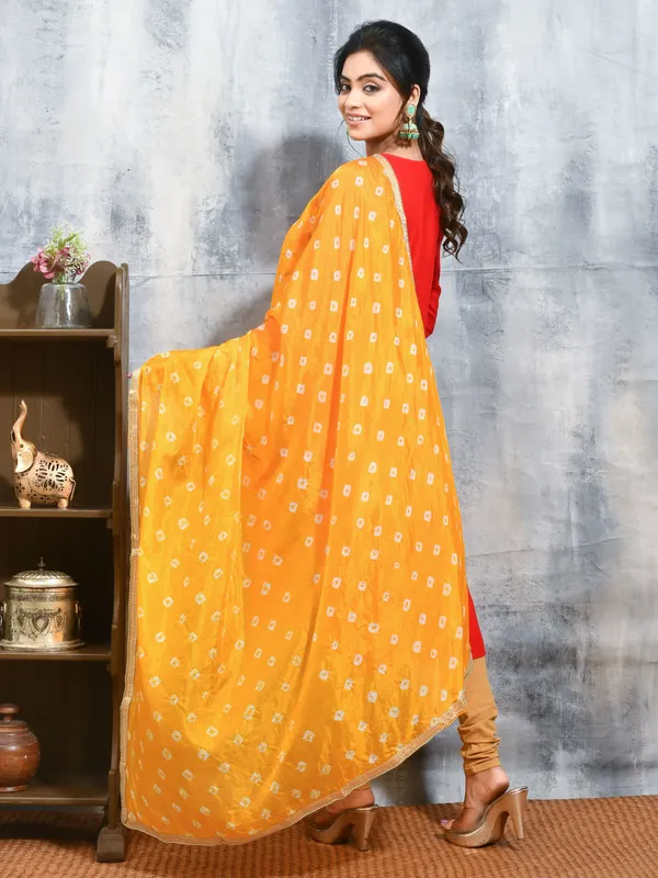Yellow_colour_Satin_Dupatta_for_Women