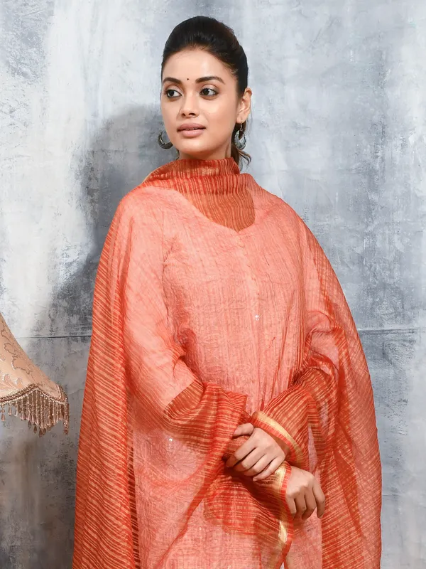 Red_colour_Cotton_Blend_Dupatta_for_Women