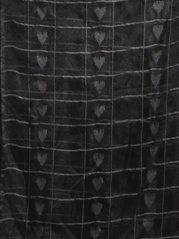 Black_colour_Organza_Dupatta_for_Women