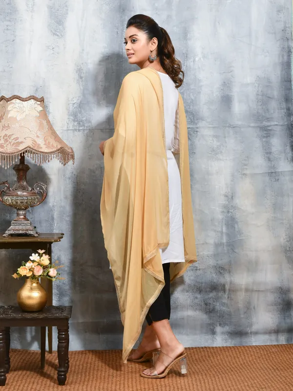 Beige_colour_Chiffon_Dupatta_for_Women