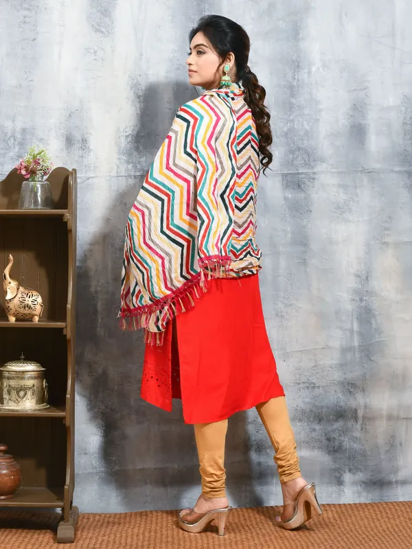 Off_White_colour_Silk_Blend_Dupatta_for_Women