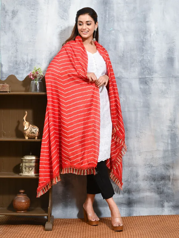 Red_colour_Silk_Blend_Dupatta_for_Women