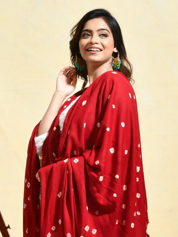 Red_colour_Cotton_Dupatta_for_Women