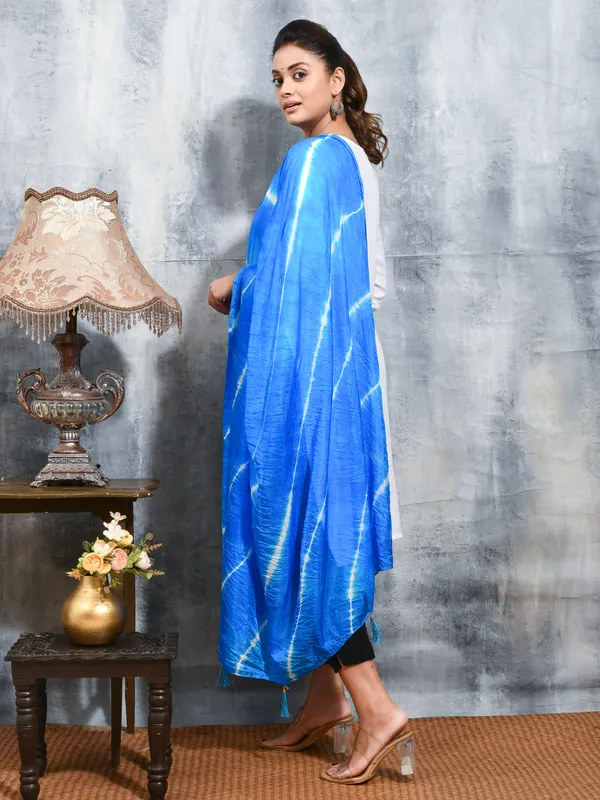 Blue_colour_Poly_Chiffon_Dupatta_for_Women