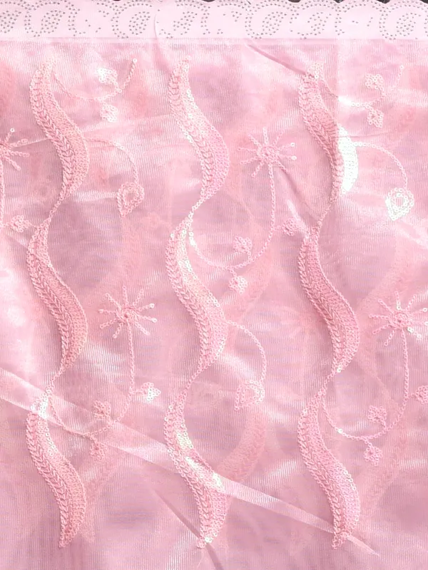 Pink_Poly_Chiffon_Embroidered_Sarees_For_Women