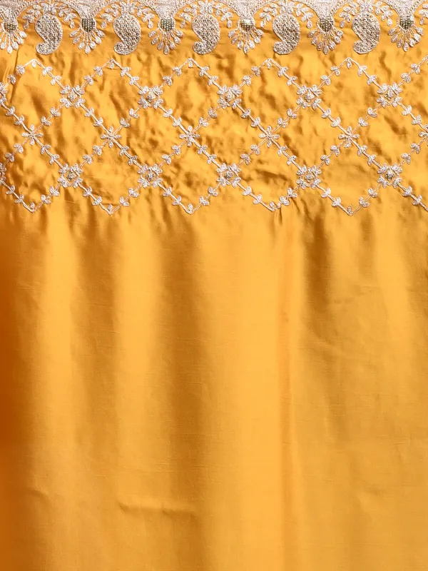 Yellow_Satin_Embellished_Sarees_For_Women
