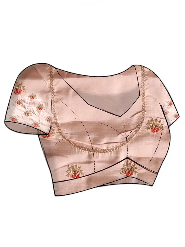 Red_Satin_Embellished_Sarees_For_Women
