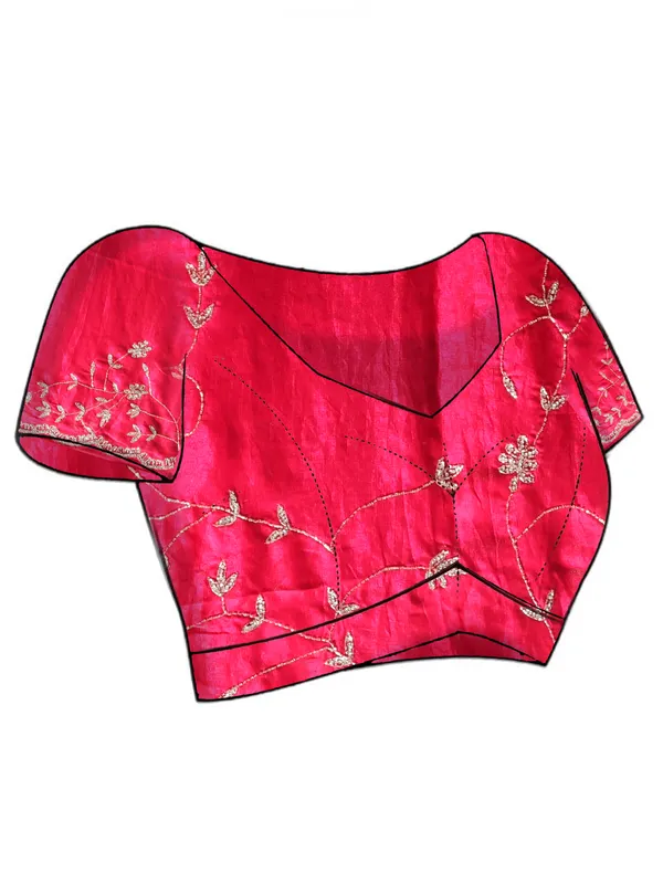 Pink_Satin_Embellished_Sarees_For_Women