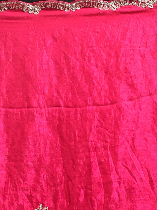 Pink_Satin_Embellished_Sarees_For_Women