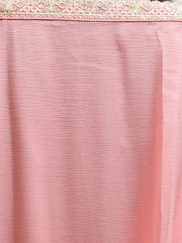 Pink_Organza_Embellished_Sarees_For_Women