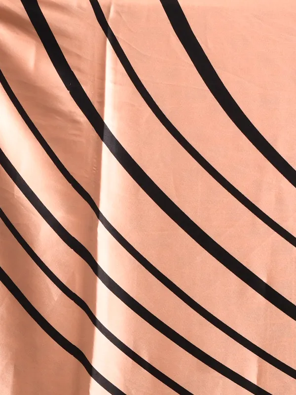 Peach_Satin_Solid_Sarees_For_Women