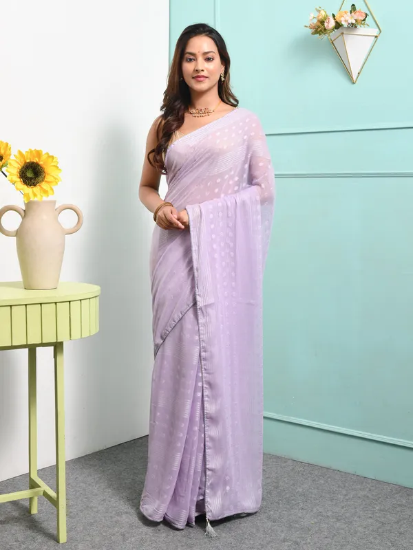 Purple_Poly_Chiffon_Embroidered_Sarees_For_Women