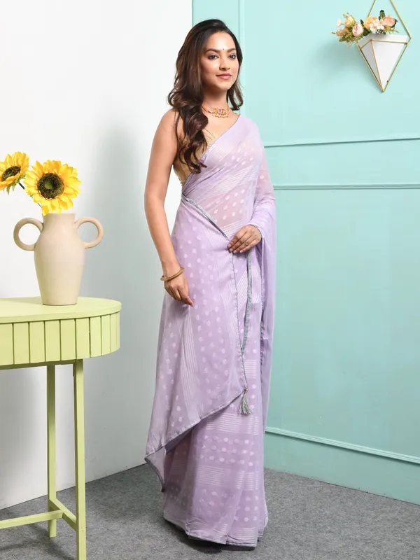 Purple_Poly_Chiffon_Embroidered_Sarees_For_Women
