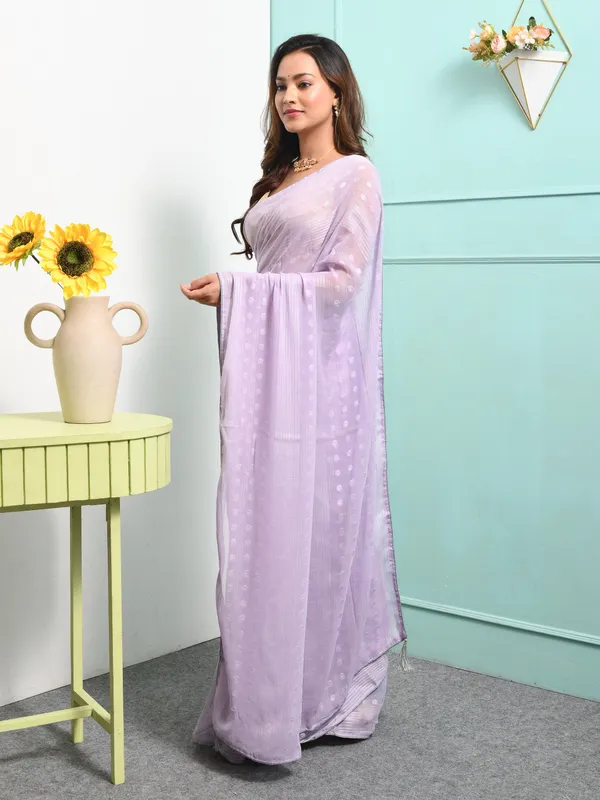 Purple_Poly_Chiffon_Embroidered_Sarees_For_Women