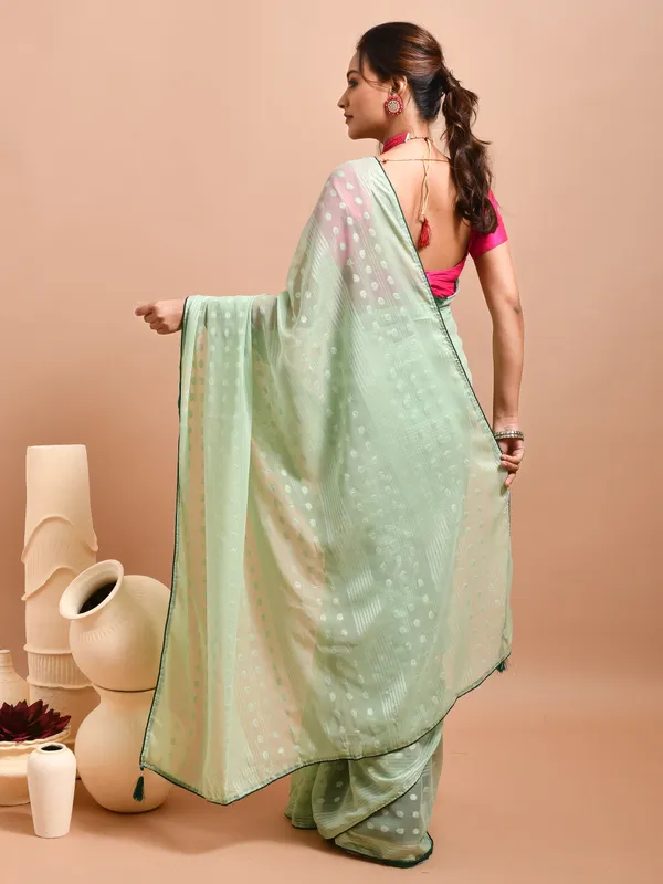 Green_Poly_Chiffon_Embroidered_Sarees_For_Women