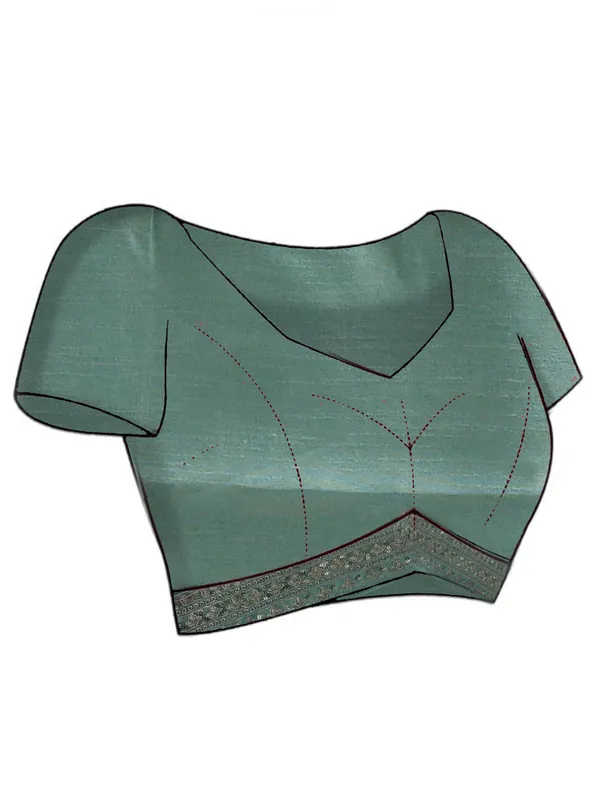 Blue_Net_Embellished_Sarees_For_Women