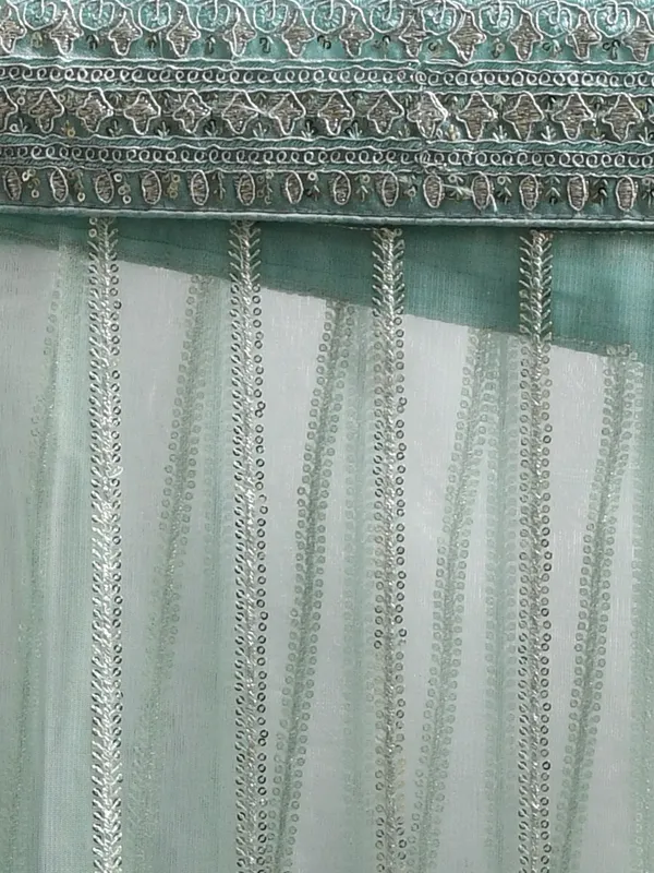 Blue_Net_Embellished_Sarees_For_Women