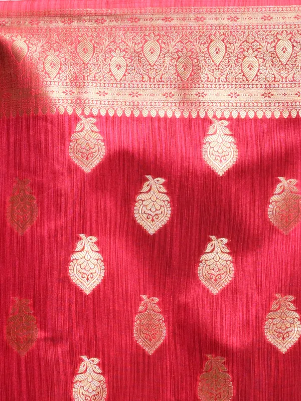 Pink_Silk_Blend_Embroidered_Sarees_For_Women