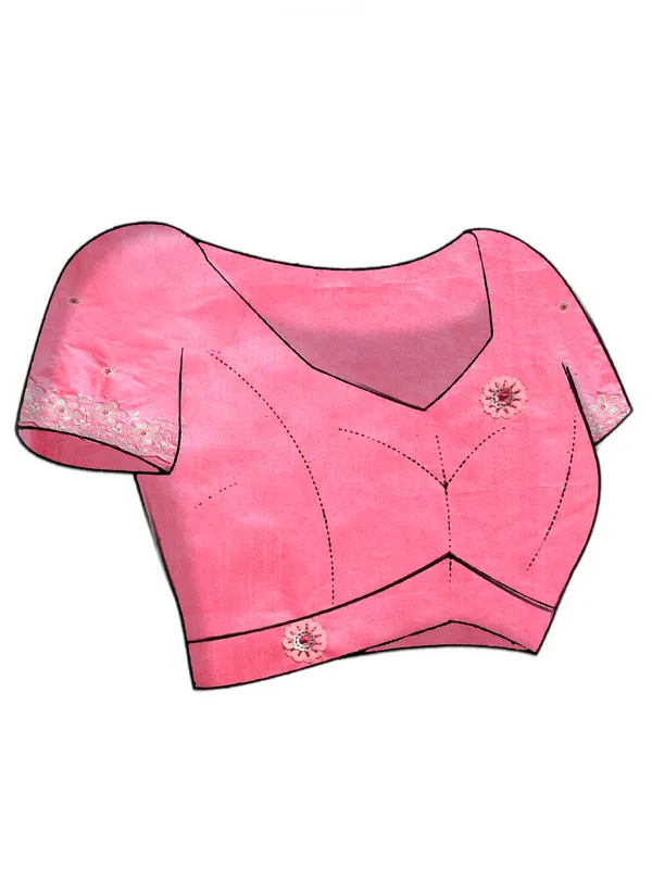 Pink_Satin_Embroidered_Sarees_For_Women