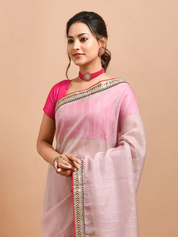 Purple_Organza_Embroidered_Sarees_For_Women