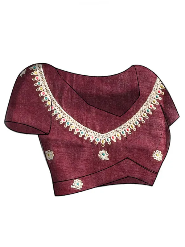 Purple_Organza_Embroidered_Sarees_For_Women