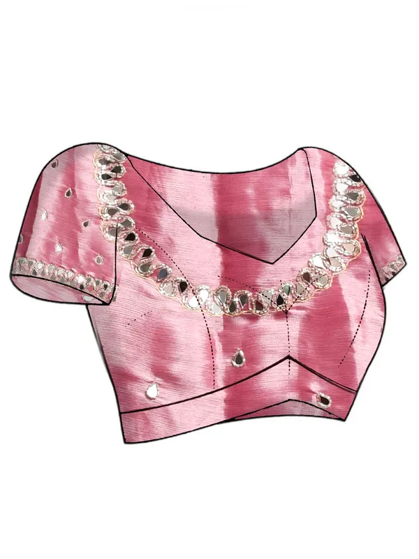Pink_Poly_Chiffon_Embroidered_Sarees_For_Women
