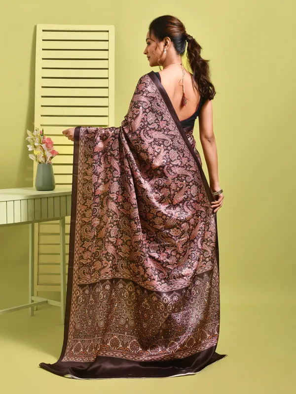 Black_Silk_Blend_Embroidered_Sarees_For_Women