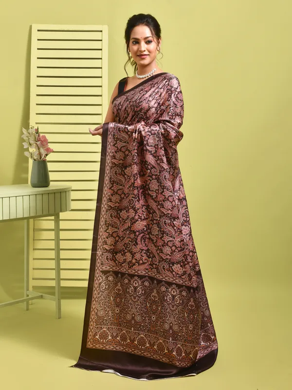 Black_Silk_Blend_Embroidered_Sarees_For_Women
