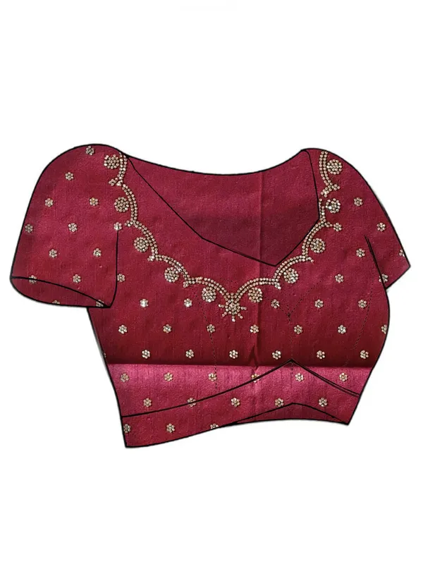 Pink_Organza_Embellished_Sarees_For_Women