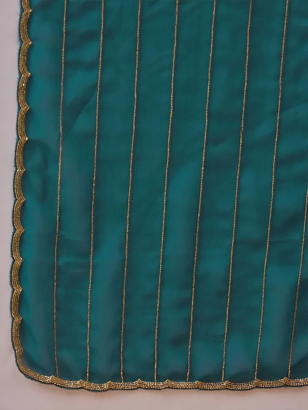 Blue_colour_Pure_Georgette_Saree_for_Women
