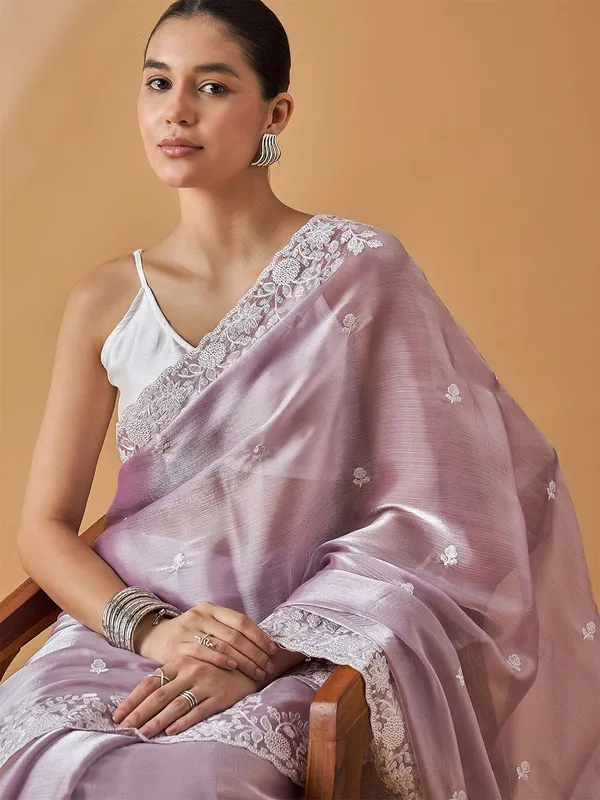 Purple_colour_Poly_Chiffon_Saree_for_Women