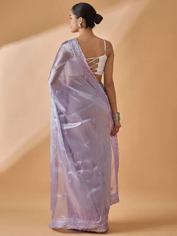 Purple_colour_Poly_Chiffon_Saree_for_Women