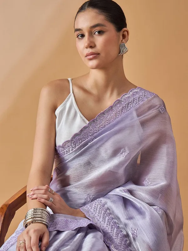 Purple_colour_Poly_Chiffon_Saree_for_Women