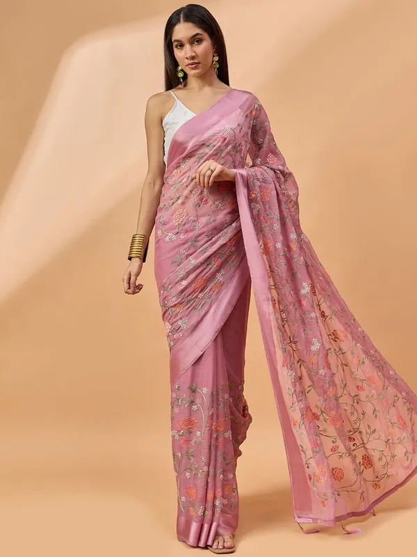 Purple_colour_Tissue_Saree_for_Women