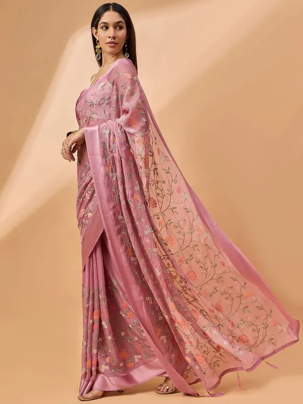 Purple_colour_Tissue_Saree_for_Women