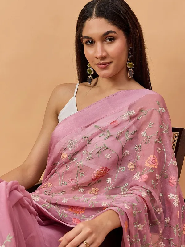 Purple_colour_Tissue_Saree_for_Women