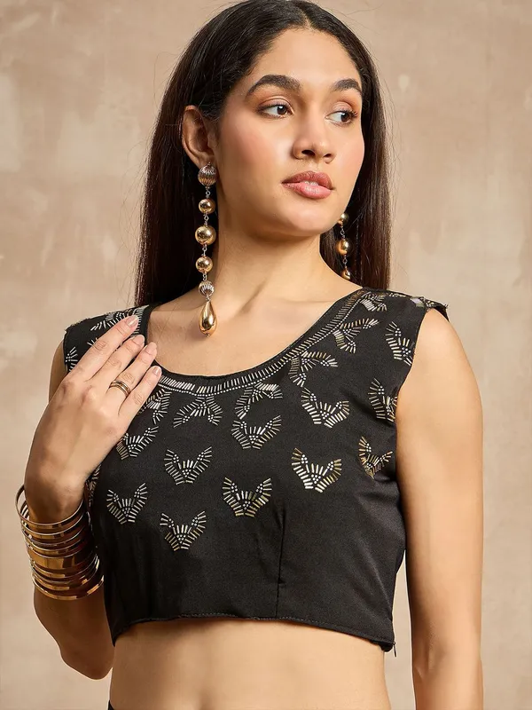 Black_colour_Lycra_Saree_for_Women