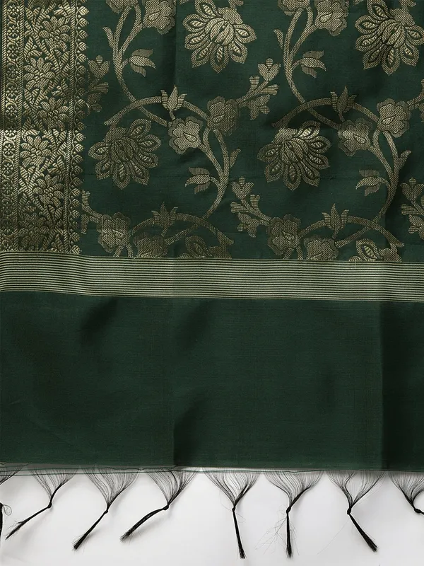 Green_colour_Silk_Blend_Dupatta_for_Women
