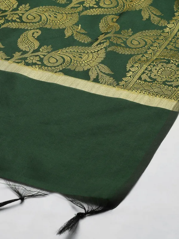 Green_colour_Silk_Blend_Dupatta_for_Women