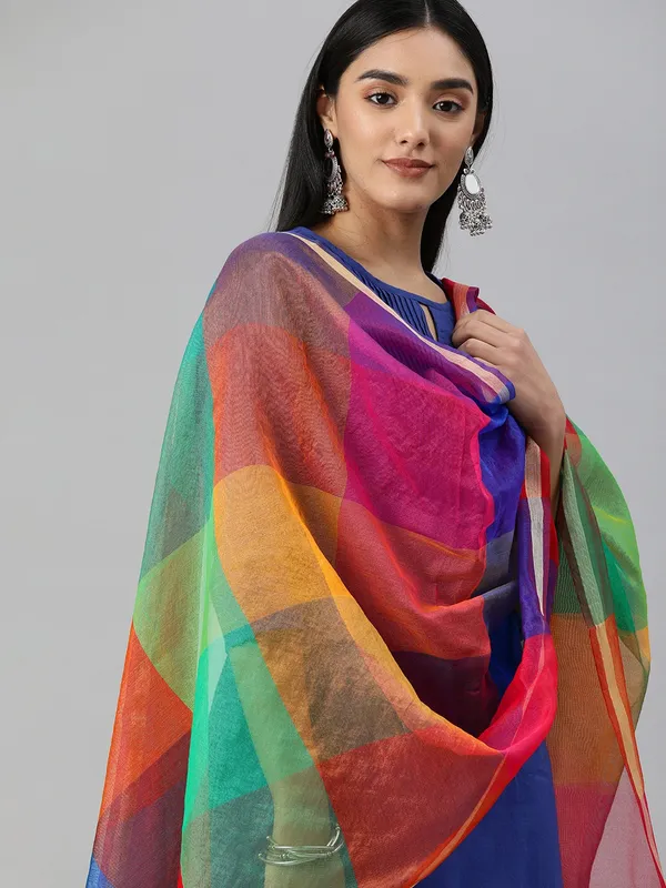 Multi_colour_Silk_Blend_Dupatta_for_Women