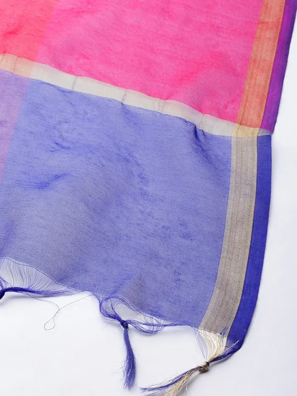 Multi_colour_Silk_Blend_Dupatta_for_Women