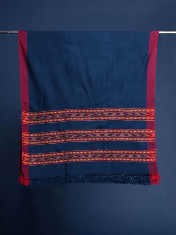 Blue_colour_Wool_Shawl_for_Women
