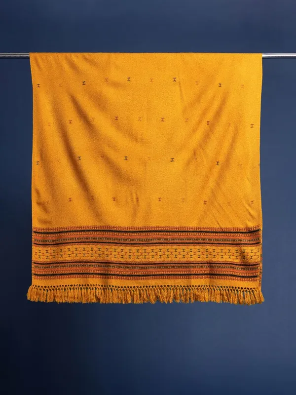 Mustard_colour_Wool_Shawl_for_Women