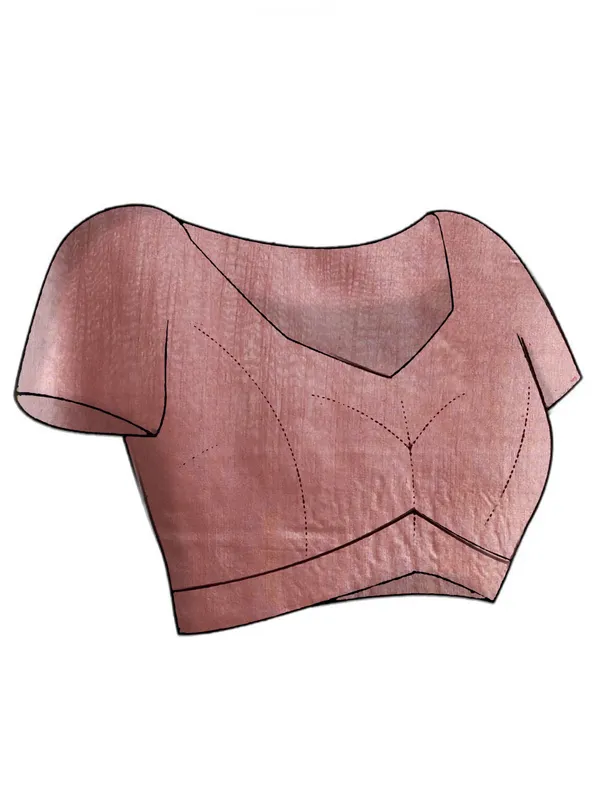 Peach_Silk_Blend_Embroidered_Sarees_For_Women
