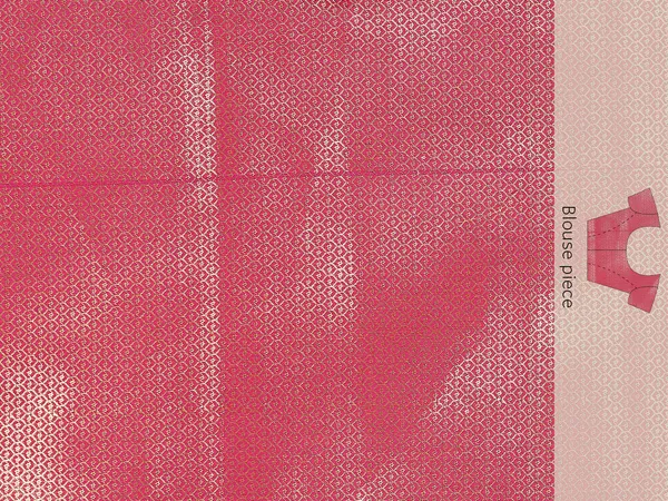 Pink_colour_Silk_Blend_Saree_for_Women