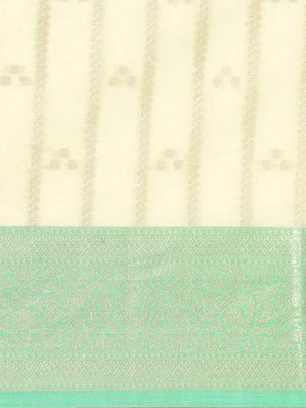 Green_colour_Silk_Blend_Saree_for_Women