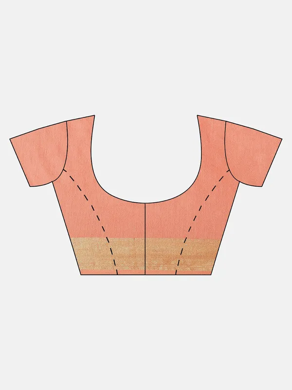 Peach_colour_Art_Silk_Saree_for_Women
