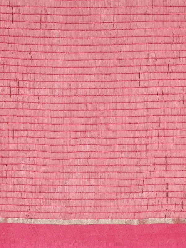 Pink_colour_Silk_Blend_Saree_for_Women