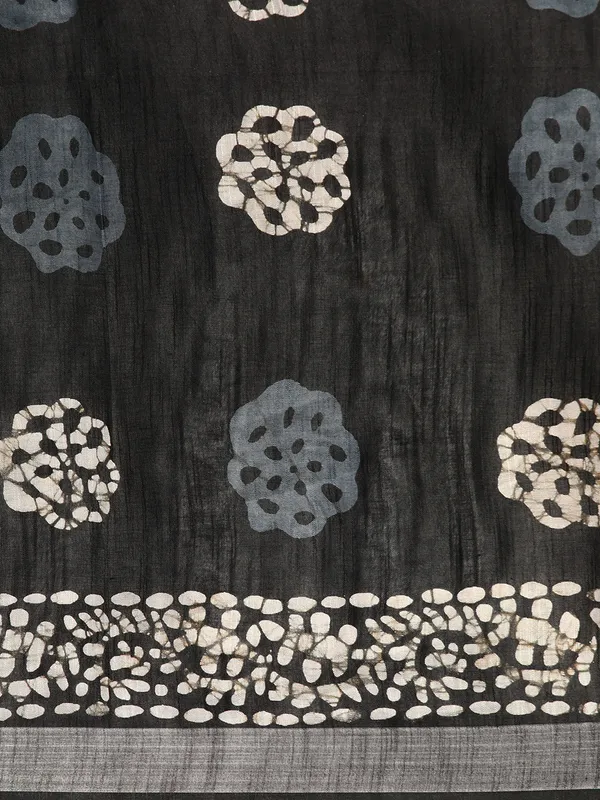 Black_colour_Cotton_Saree_for_Women