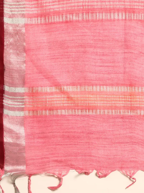 Pink_colour_Cotton_Saree_for_Women
